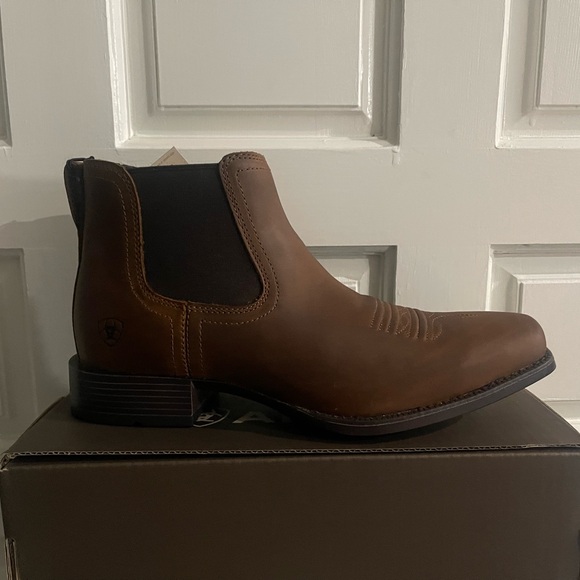 Ariat Men’s Boots Booker ultra square toe EE Wide - Picture 4 of 4